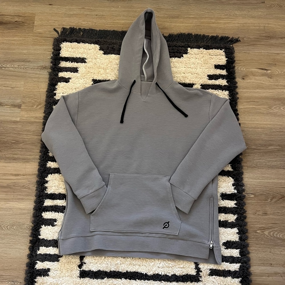 Peloton Rib Side Zip Hoodie - XL